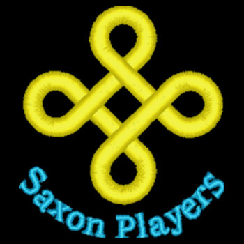 Saxon Players 5 Panel Cap with Sandwich Peak Design
