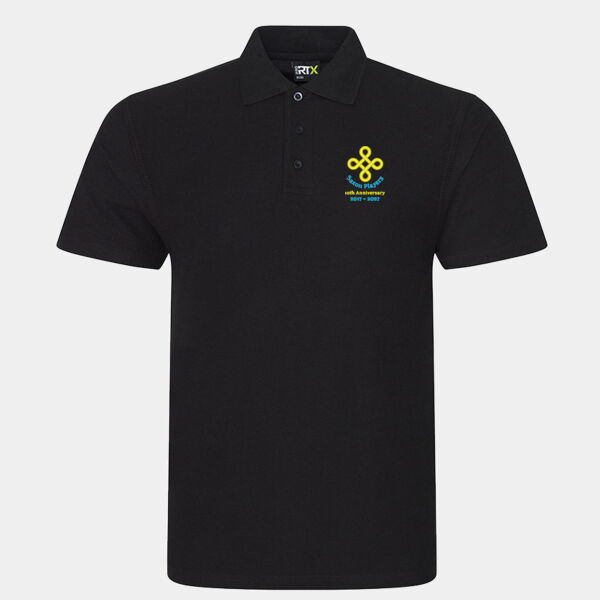 Saxon Players Unisex Piqué Polo Shirt Thumbnail
