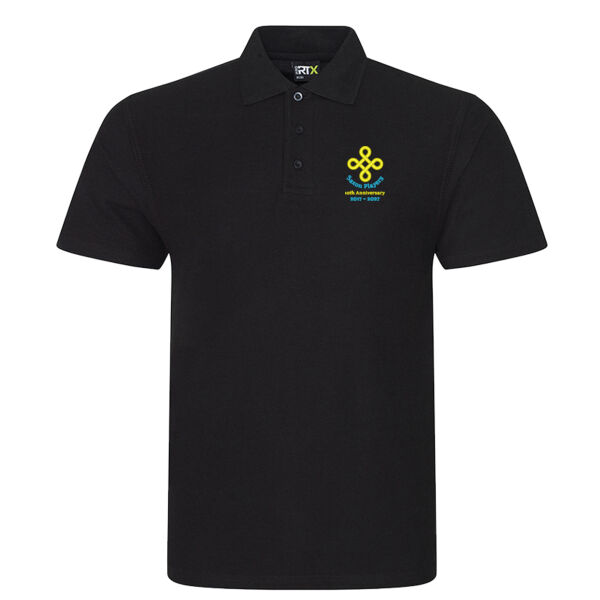 Saxon Players Unisex Piqué Polo Shirt Thumbnail