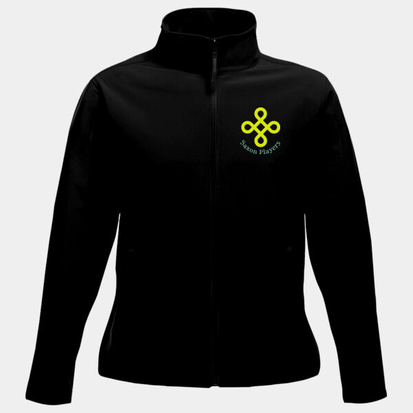 Saxon Players Ladies Soft Shell Jacket Thumbnail