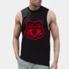 High neck slash armhole vest Thumbnail