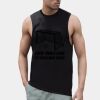 High neck slash armhole vest Thumbnail