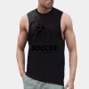 High neck slash armhole vest Thumbnail