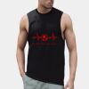 High neck slash armhole vest Thumbnail