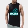 High neck slash armhole vest Thumbnail